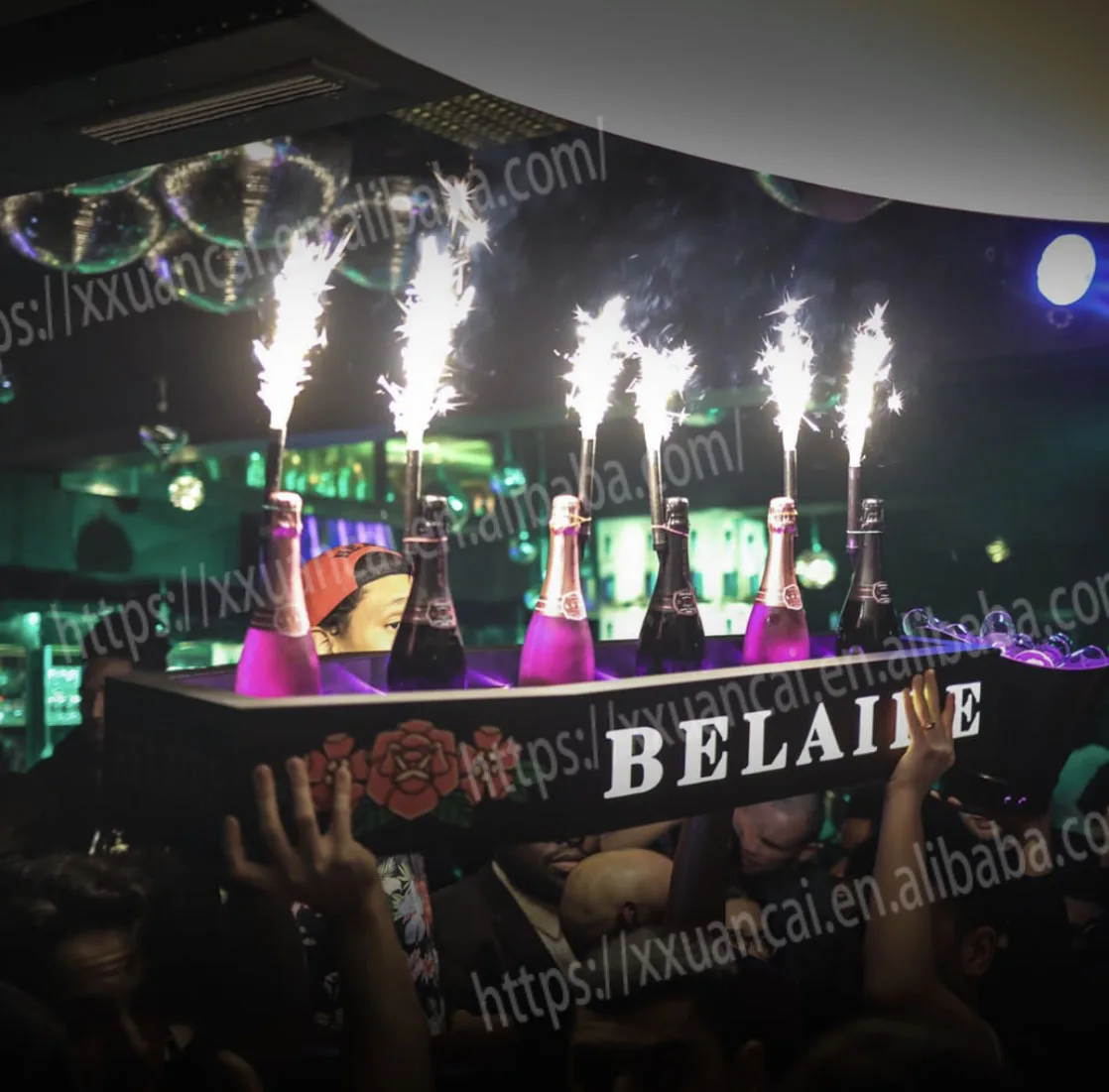 Belaire Rechargeable Led Bottle Carrier