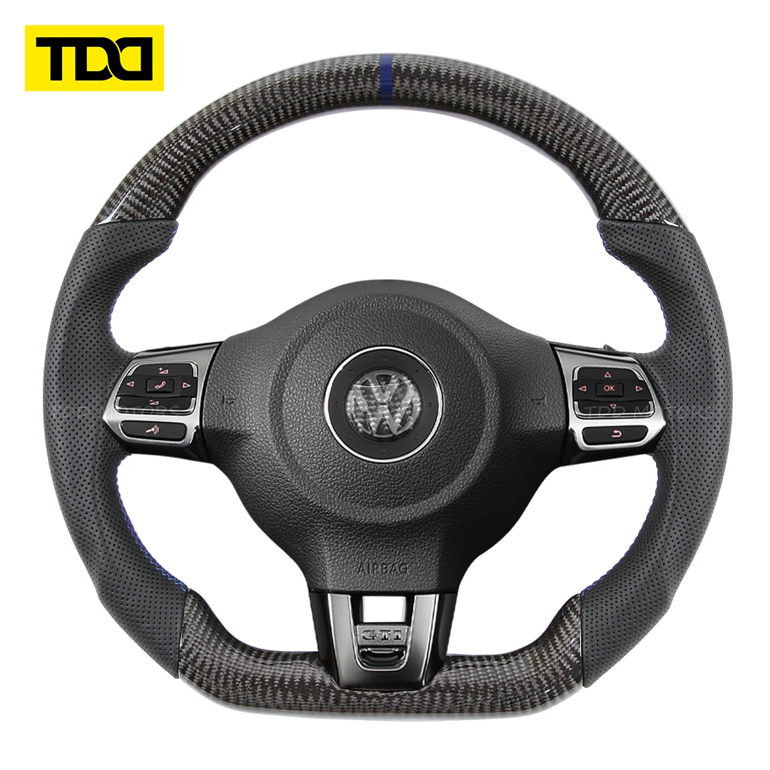 

TDD carbon fiber steering wheel core for Volkswagen Golf GTI MK6