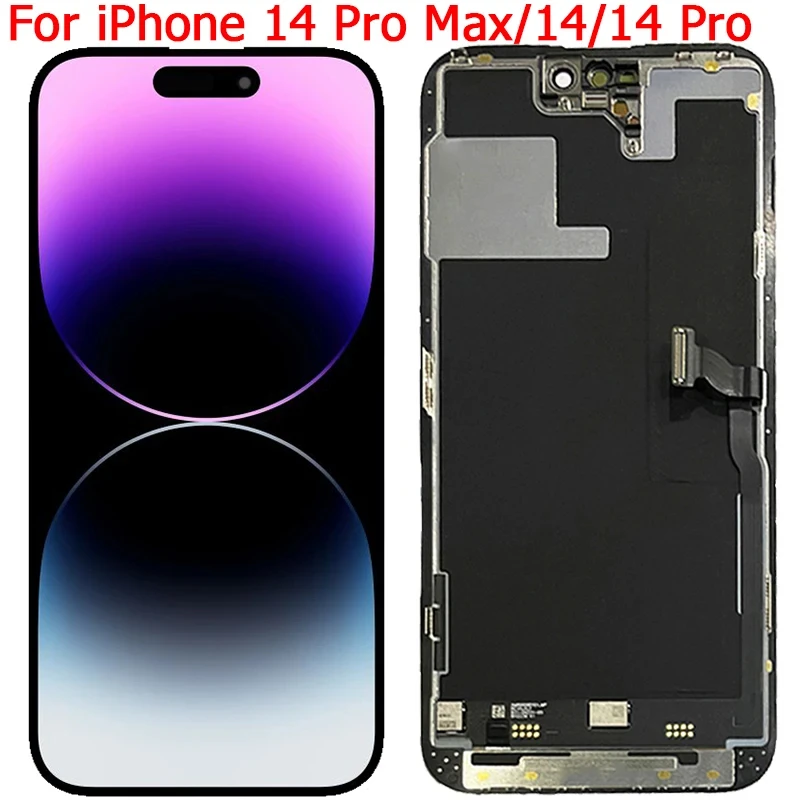 

Premium New Lcd For Incell LCD For iPhone 14/14Pro/14Pro Max LCD Display Screen With 3D Touch Digitizer Assembly No Dead Pixel