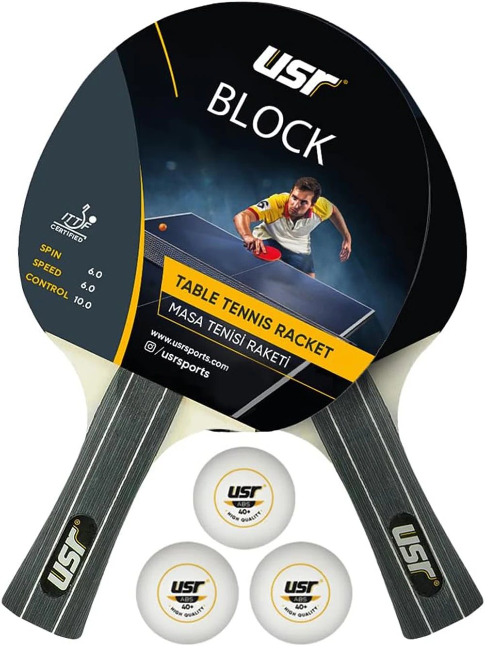 

Ракетка для настольного тенниса USR Block ITTF