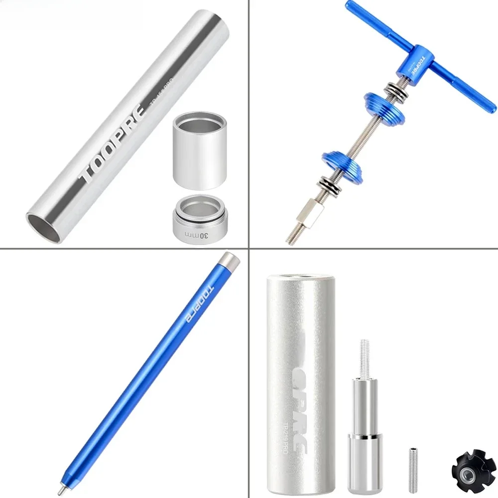 AliExpress TOOPRE Bicycle Threadless Headset Press Fit Install Tool Zero Stack Semi Integrated Steering Box Fork Crown Nut Installer Driver