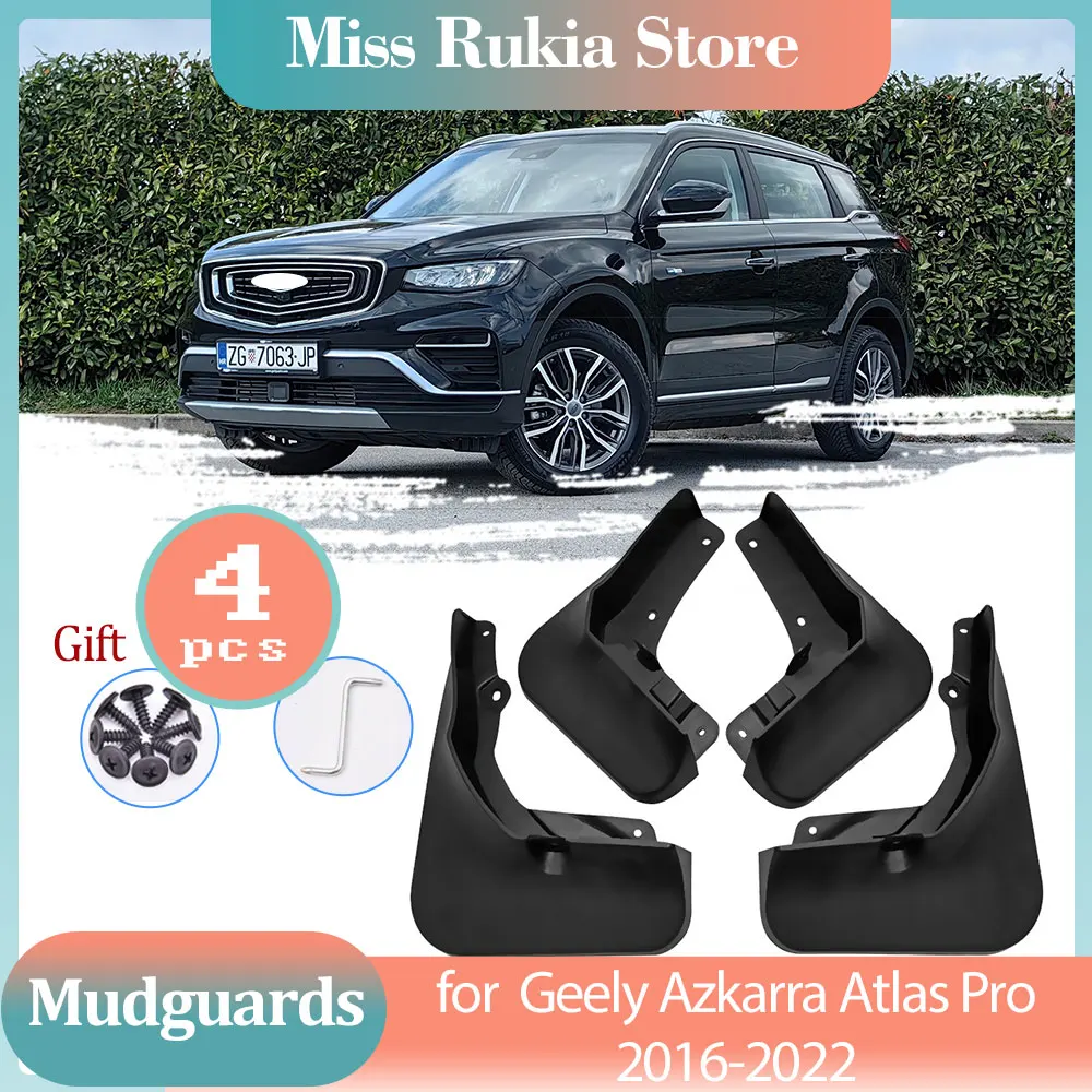 

Mud Flaps for Geely Atlas Pro Emgrand X7 Sport Azkarra Proton X70 NL-3 2016~2022 Mudguards Splash Guard Fender Flare Accessories
