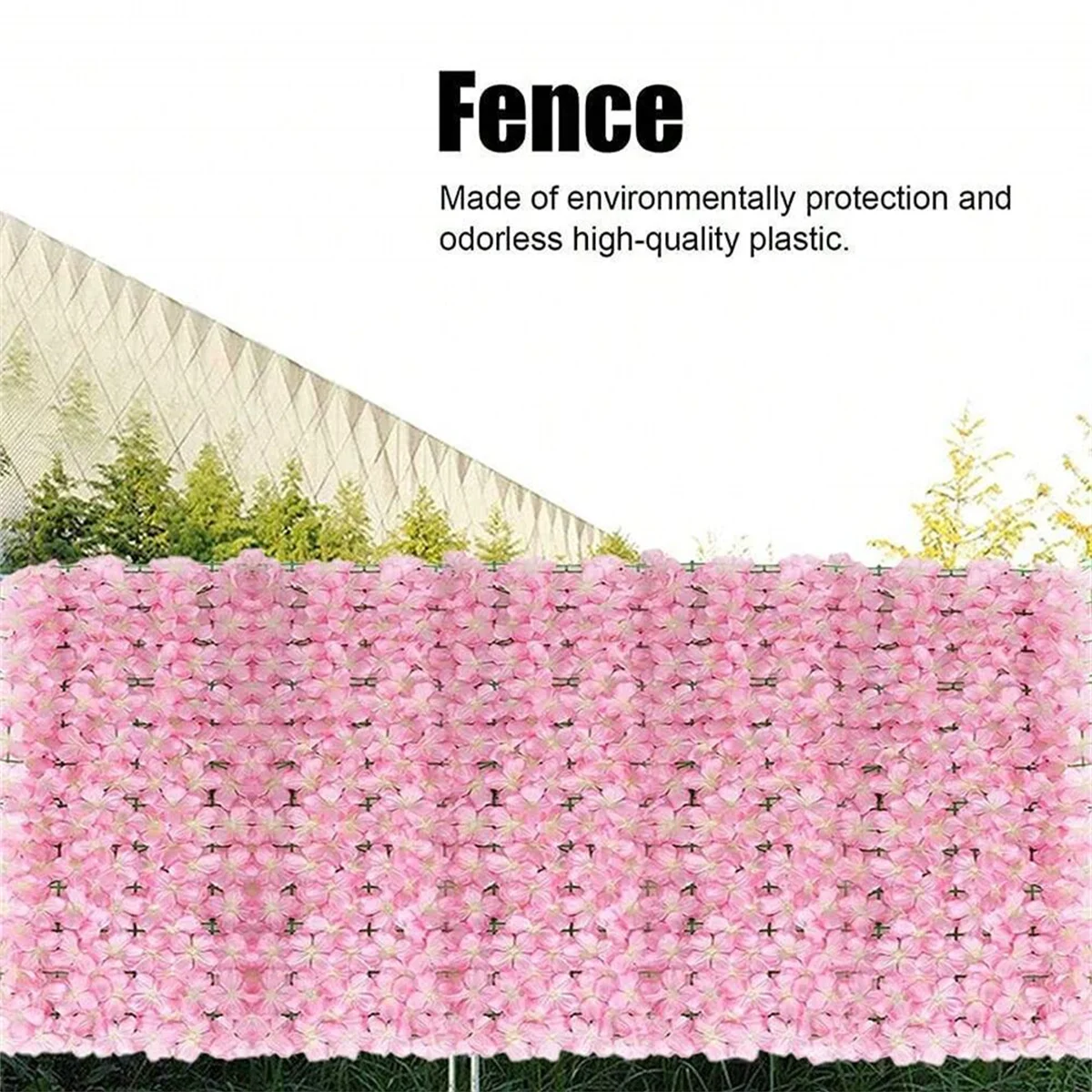 Expanding Artificial Fence Scr - Home Security Fence recension och pris