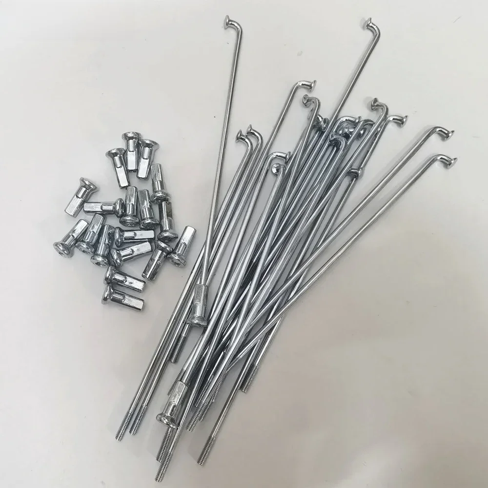 AliExpress HUMED 36pcs/lot Electric bicycle motorcycle spokes 10G Diameter 3.18mm Length 55-305mm spokes + nipples
