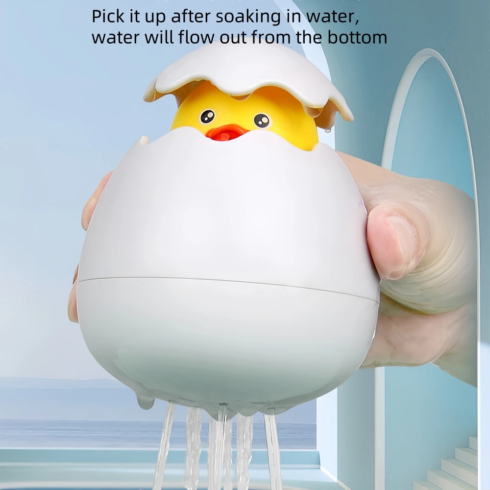 baby toys|Summer baby bathroom bath toys|floating water spray egg|Hatching Egg Spray Cloud Bathtub Water Toy