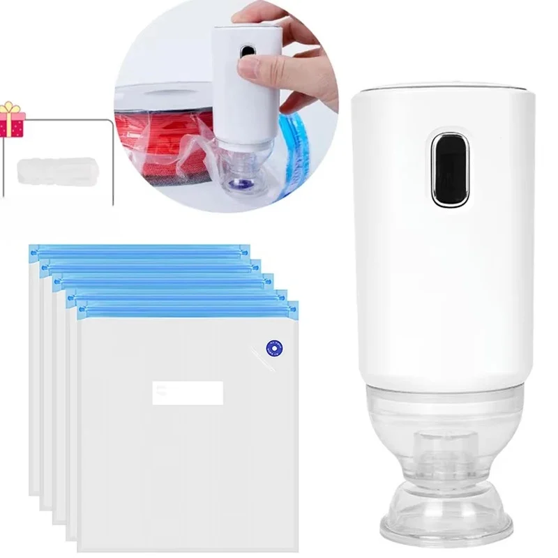 Sucha torba na filament do drukarki 3D i pompa próżniowa USB do torby do przechowywania filamentu PLA ABS PETG Automatyczny zestaw do szybkiego pakowania próżniowego — zdjęcie 2
