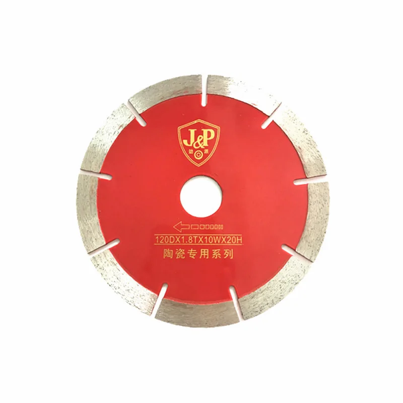 

120mm tile cutting blade sharp and durable ceramic saw blade for hand push machine