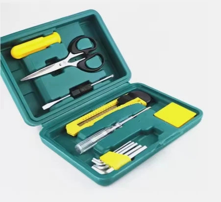Portable 8-in-1 Fire Hardware Tool Set,Multi-functional Combination Toolbox ,Complete quality fancy home hardware set 2024