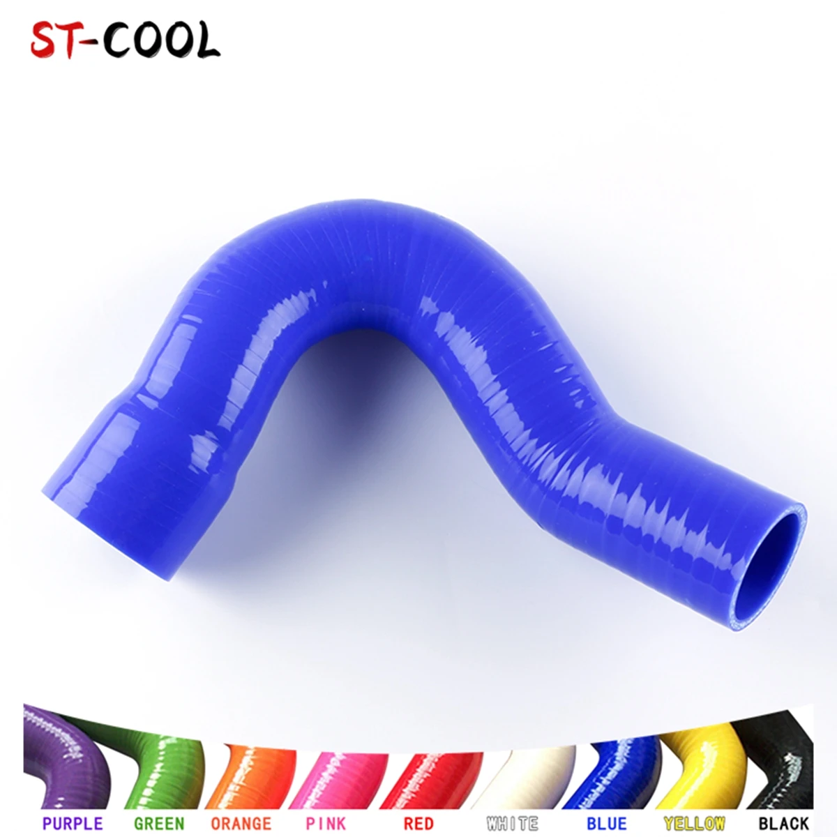 For Ford Mustang / Falcon / Fairlane V8 1967 1968 1969 1970 Radiator Coolant Hoses Kit Silicone Tubes 2Pcs 10 Colors