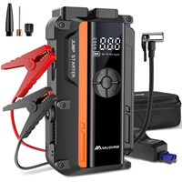 Mudiro M-JA1 Car Jump Starter with Air Compressor 4000A 150PSI, (10L Gas/8L Diesel), 12V Jump Box Battery Charger