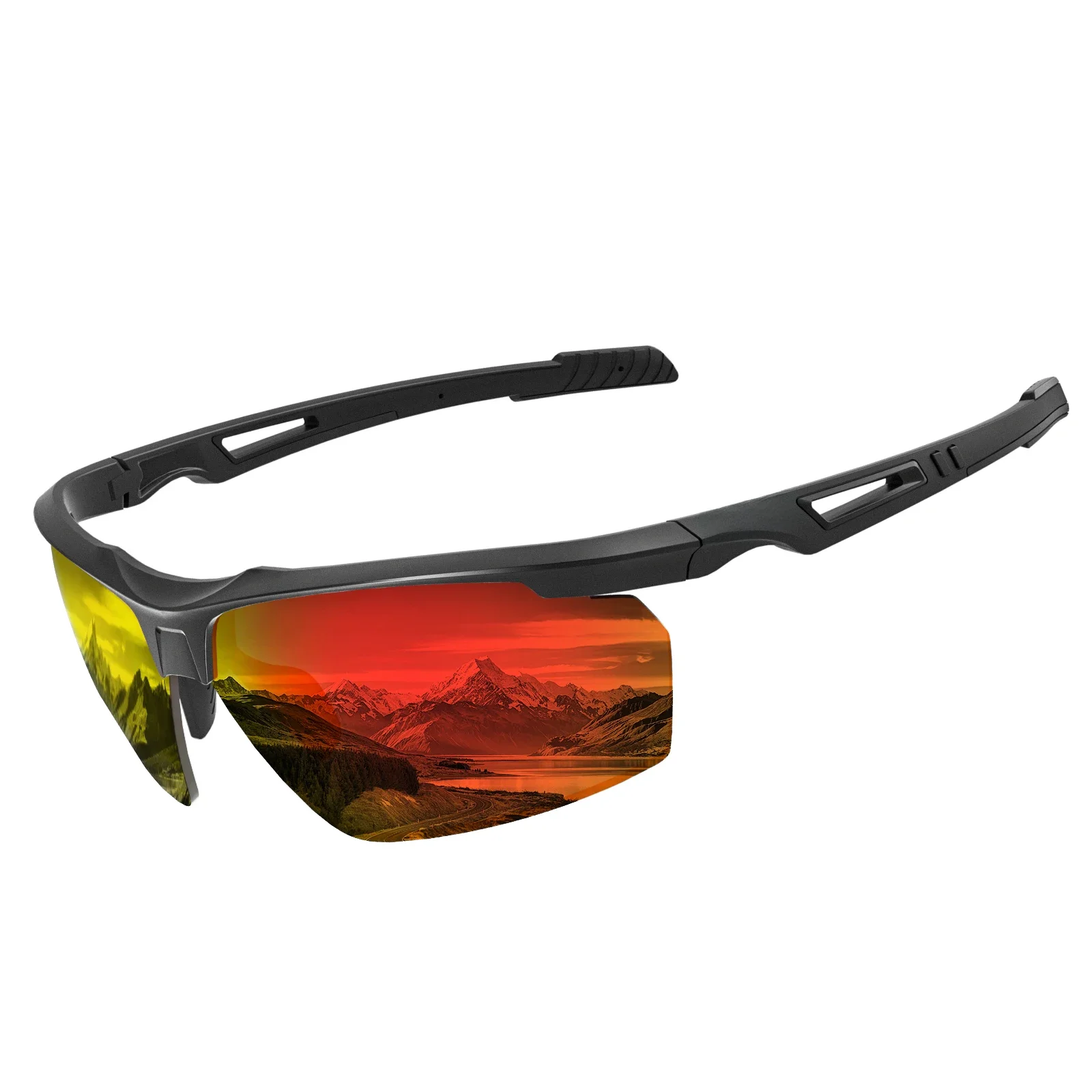 AliExpress SCVCN-Polarized Cycling Glasses Running Sunglasses UV Protection Bicycle Sports MTB Road Bike