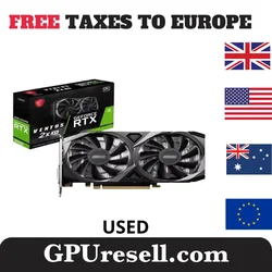 2024 USED GeForce RTX 3050 VENTUS 2X XS 8G OC Gaming Graphics Card 8GB GDDR6 128-bit HDMI DP PCI-E 4.0x8 6Pin Desktop