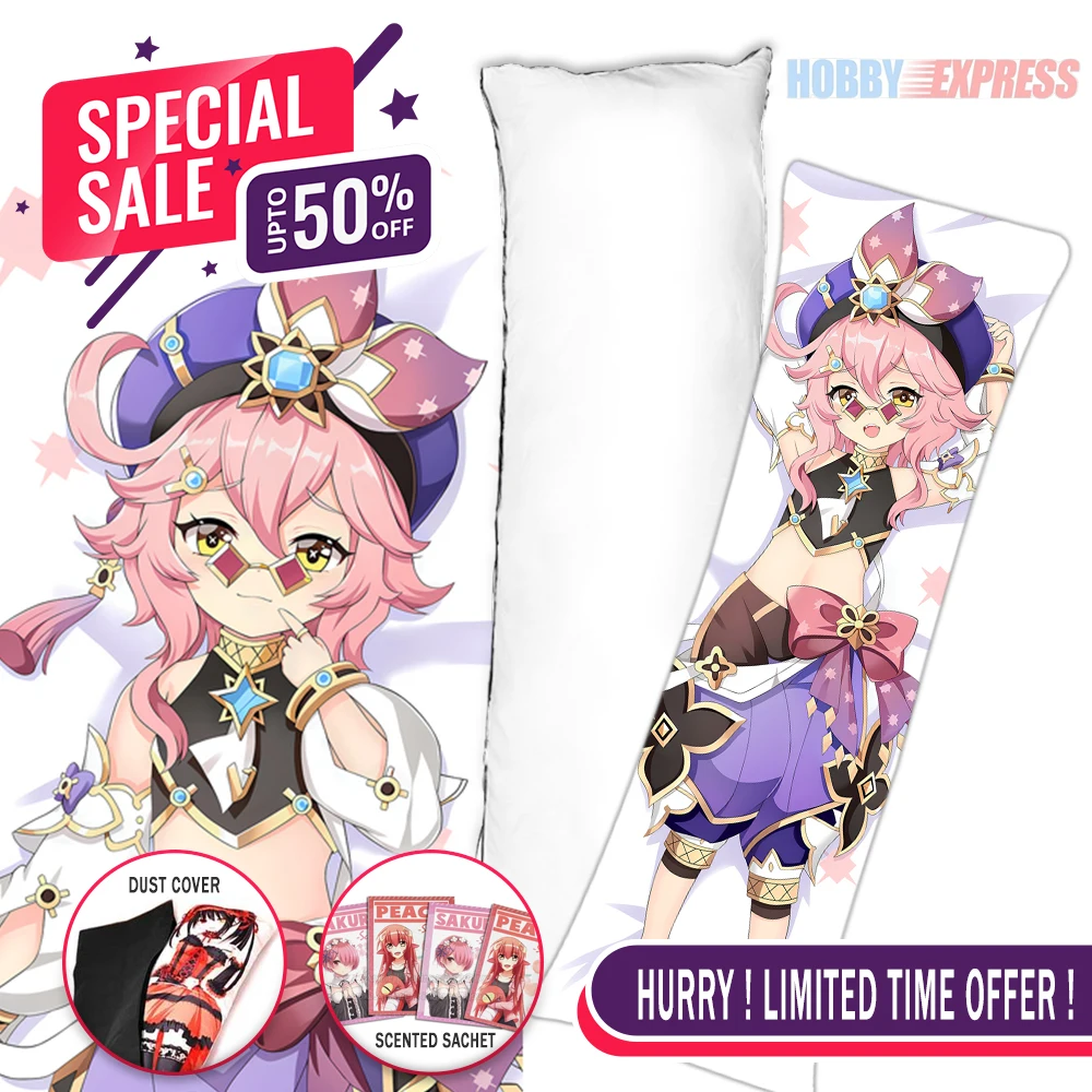 Hobby Express Anime Dakimakura Japanese Otaku Waifu Hugging Body Pillow Cover Case Dori Genshin Impact 001307