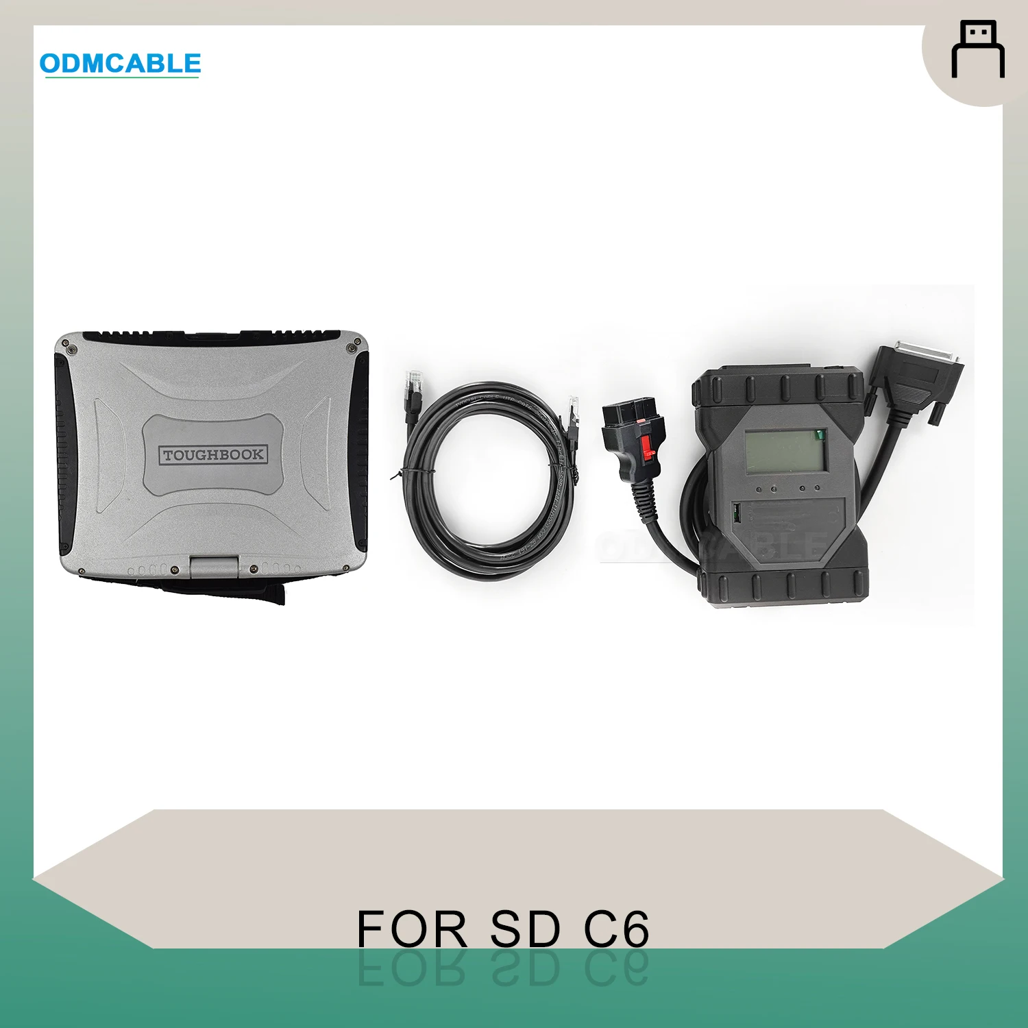 

V2024 DOIP XENTRY DIAGNOSIS VCI PLUS FOR BENZ C6 MB SD CONNECT C6+CF19 I5 4GB LAPTOP