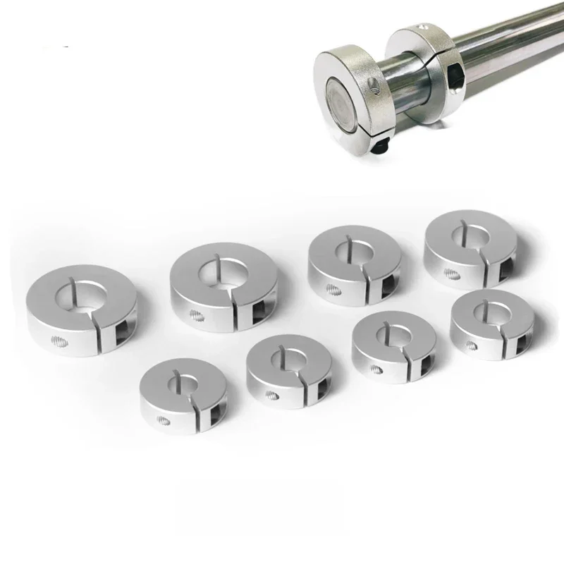 Anneau de limite de verrouillage fixe à axe optique, anneau fixe séparé, Type ouvert, arbre de limite SCSAW 4/5/6/8/10/12/13/14/15/16/17/18/20, 1/5 pièces