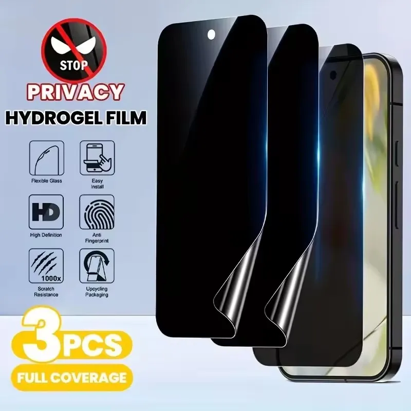 3Pcs Privacy Hydrog… - image