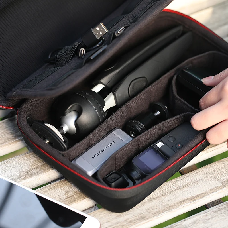 PGYTECH OSMO Action Camera Carrying Case Waterproof Portable Bag Storage Box Compatible For DJI Osmo Pocket/ Pocket 2 /Pocket 3