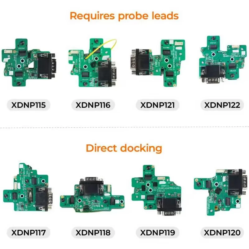 2026 Xhorse XDNPVDGL MQB 5C 5D Dedicated Adapter Solder Free Adapter Kit Set key data reading Work with Key Tool Plus/MultiProg