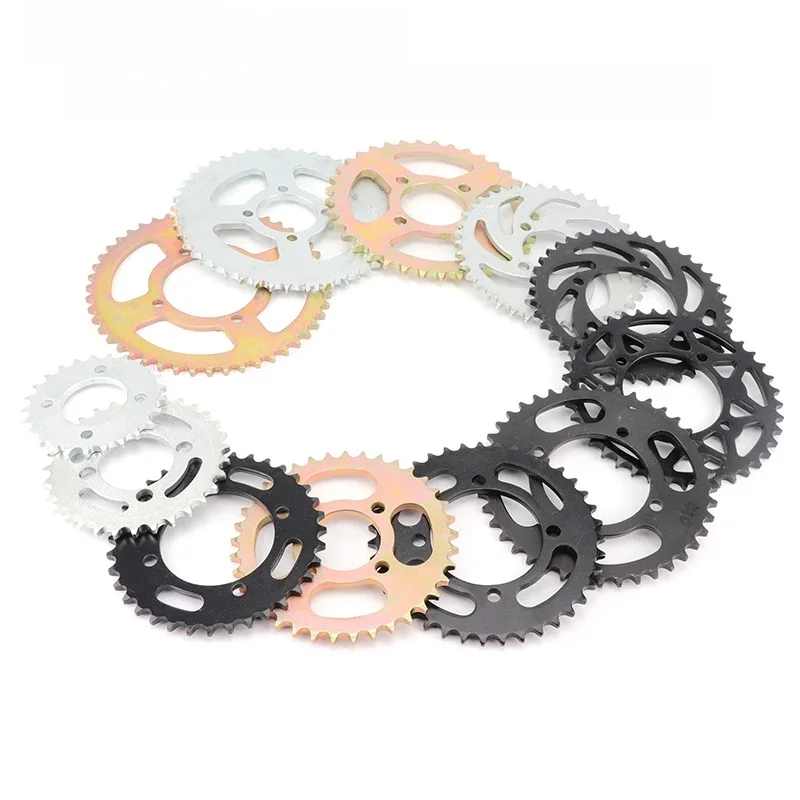 AliExpress NONE 420/428 chain 25T/31T/32T/37T/39T/42T/48T tooth motorcycle sprocket rear sprocket gear for 110cc 125cc 140cc pit bike
