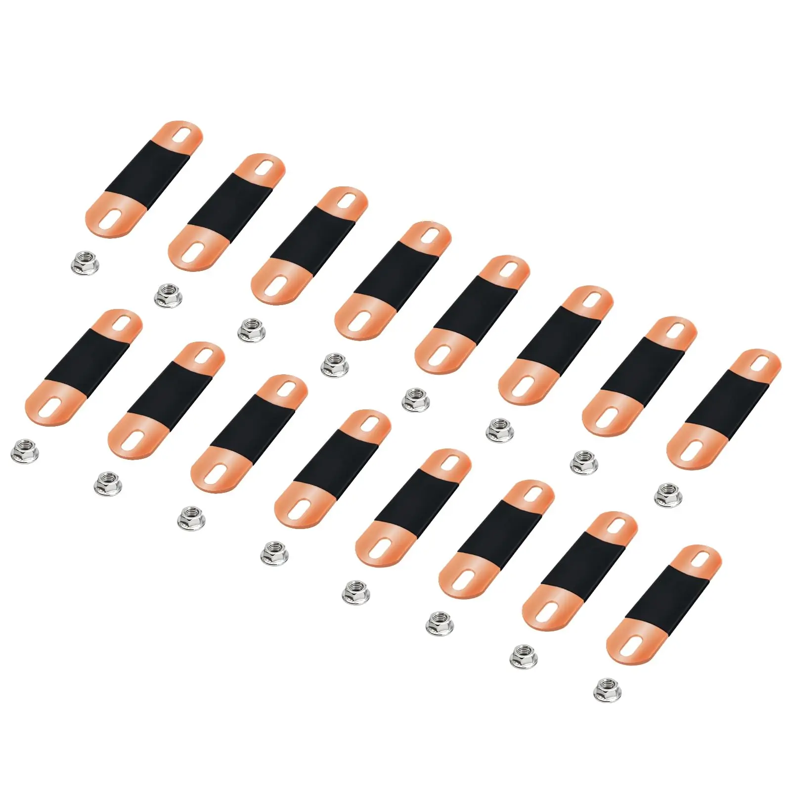 Busbar Connector Lifepo4 Battery Copper Connecter 72mm 2mm 400A for 280Ah 310Ah 320Ah Lithium Battery Cell Bus Use Protector