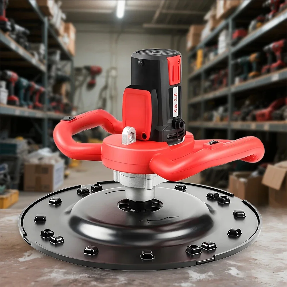 2880W/4880W Wall Smoothing Polishing Machine 220V Electric Concrete Mixer Cement Wall Mortar Trowel Leveling Machine