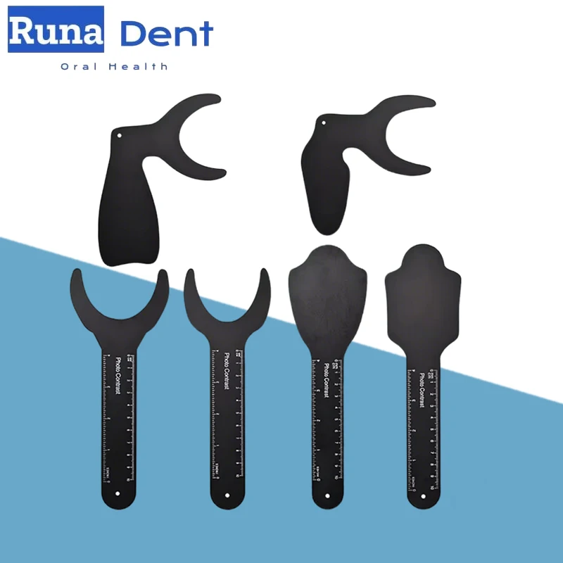 

6Pcs/set Dental Photo Background Board Orthodontic Tools Set High-Temp Sterilizable for Clinic Photography