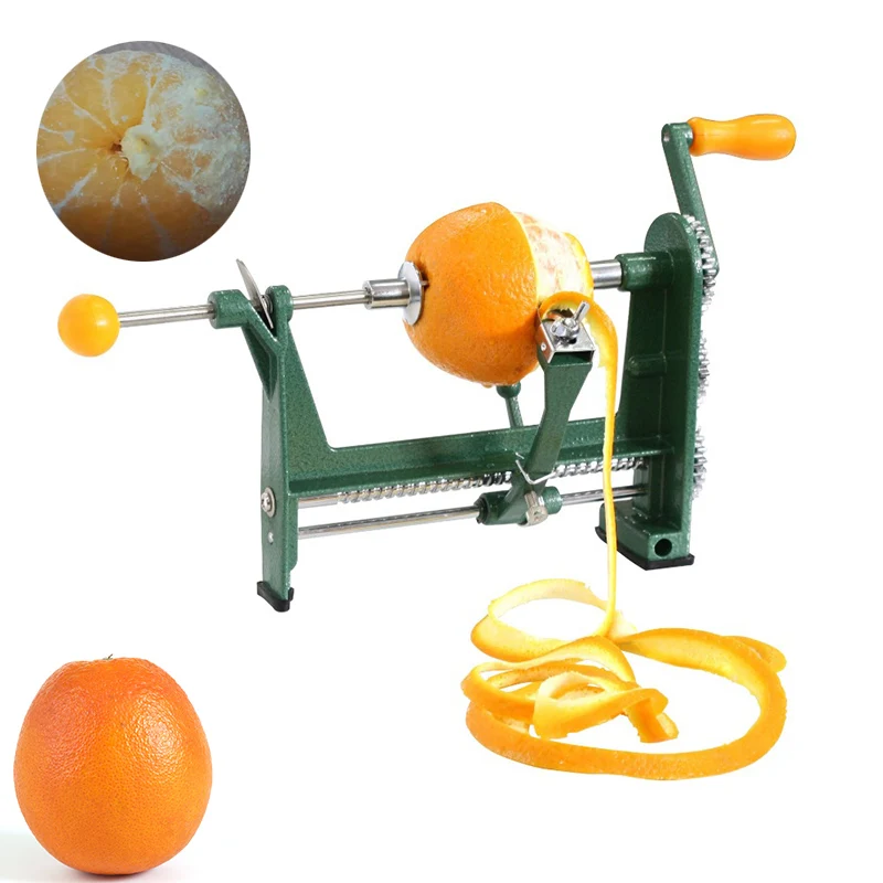 

Manual Household Apple Orange Potato Fruit Vegetables Rotary Peeler Machine Stainless Steel Kitchen Tool