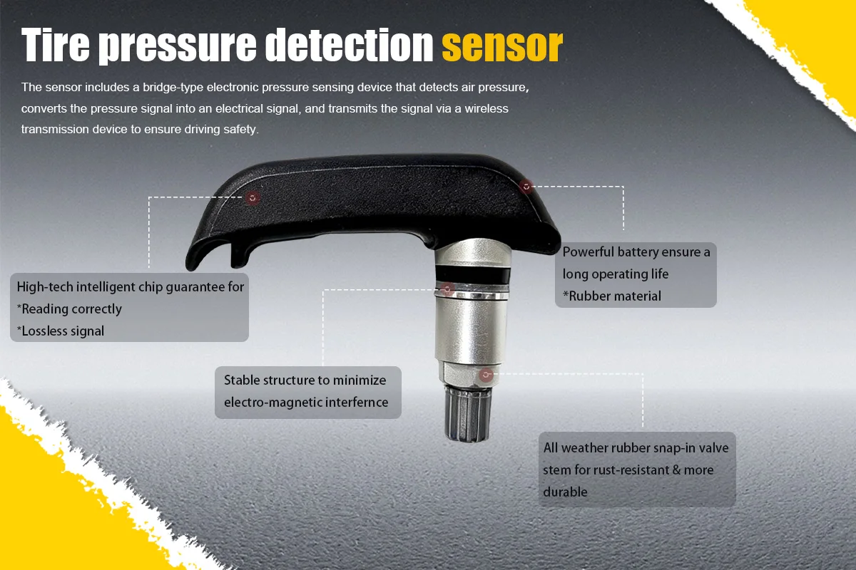 Motorrad TPMS Reifendrucksensor 433 MHz für BMW R1200GS R1200RT Ersatz für 36318532731 RDC Sensor – Detail 3