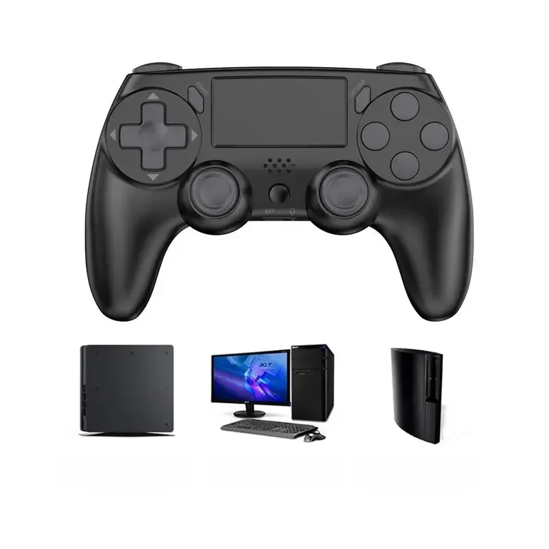 Gaminja Wireless Gamepad mit sechsachsigem Gyros Dual Vibration Game Controller für ps4 ps3 Spiele konsole Windows 7 8 10 PC Joystick