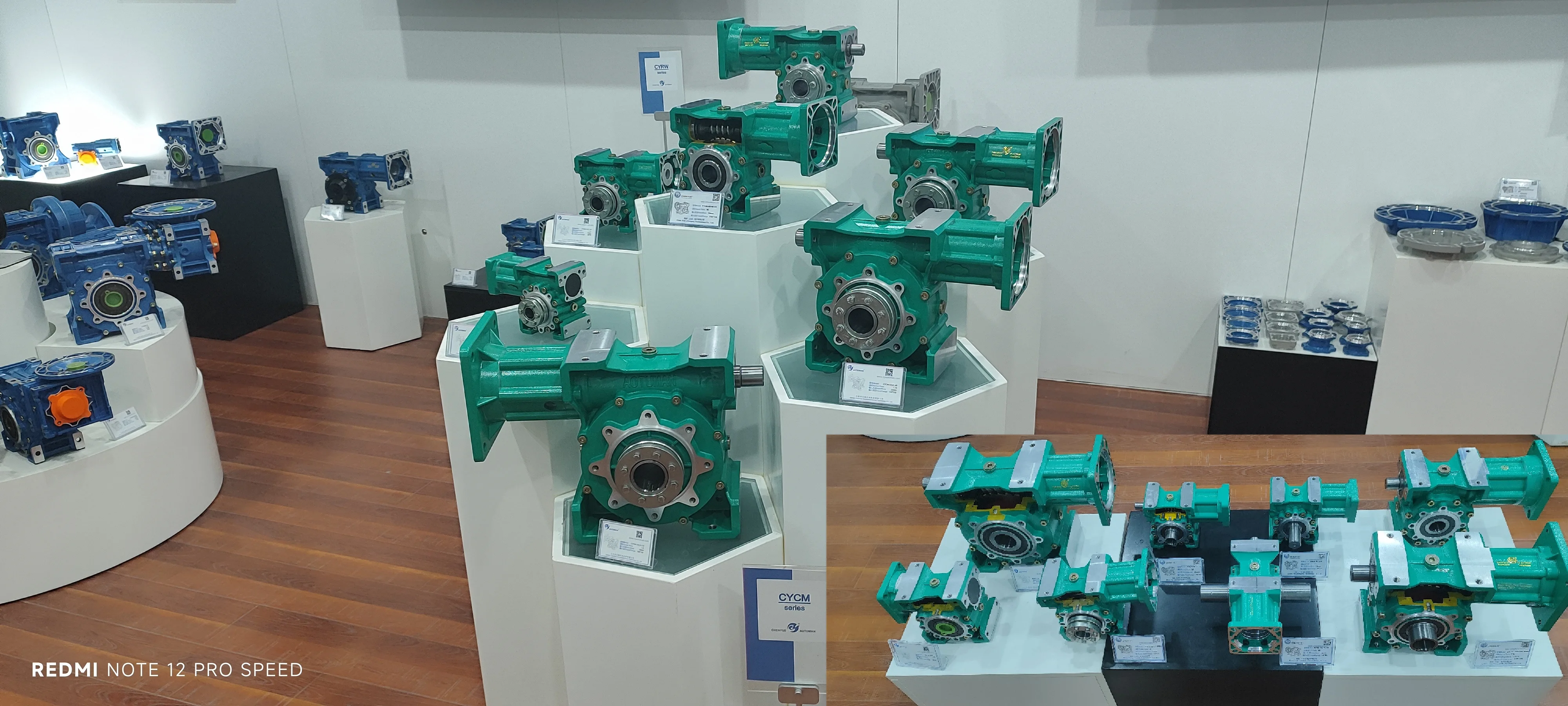 CHENYUE worm gear reduer worm gearbox CYCM75-C1 Output hole 28mm Input 14/19/24/28mm Free maintenance