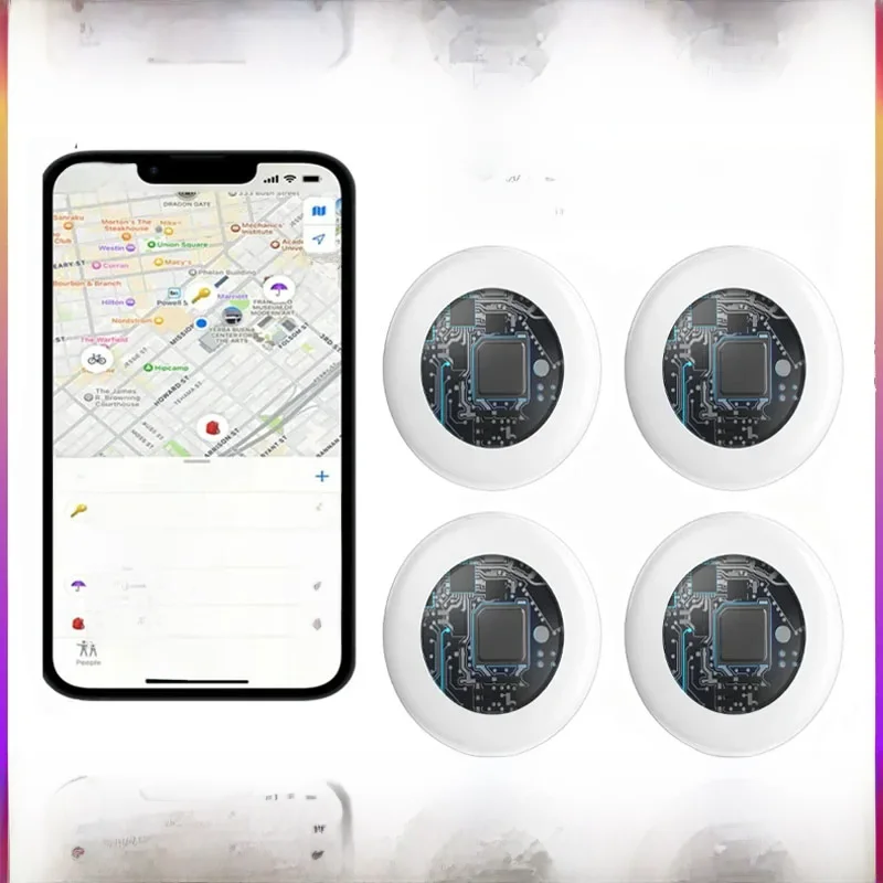 Timethinker Smart Bluetooth GPS Tracker Air Tag Funktioniert mit Apple Find My APP ITag Anti Lost