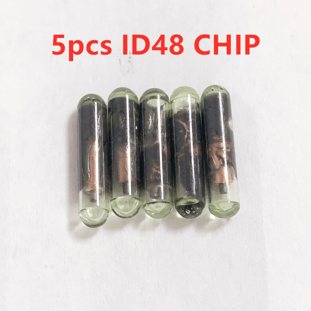 

5pcs aftermarket ID48 ID 48 transponder chip Car Key Chip Blank OEM Auto Transponder Chip Glass ID 48 Unlock Chip