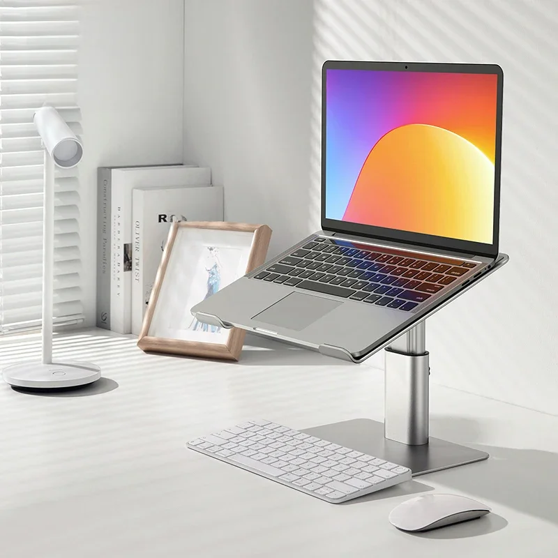 Baseus suporte para laptop para macbook air pro, suporte vertical dobrável de alumínio para
