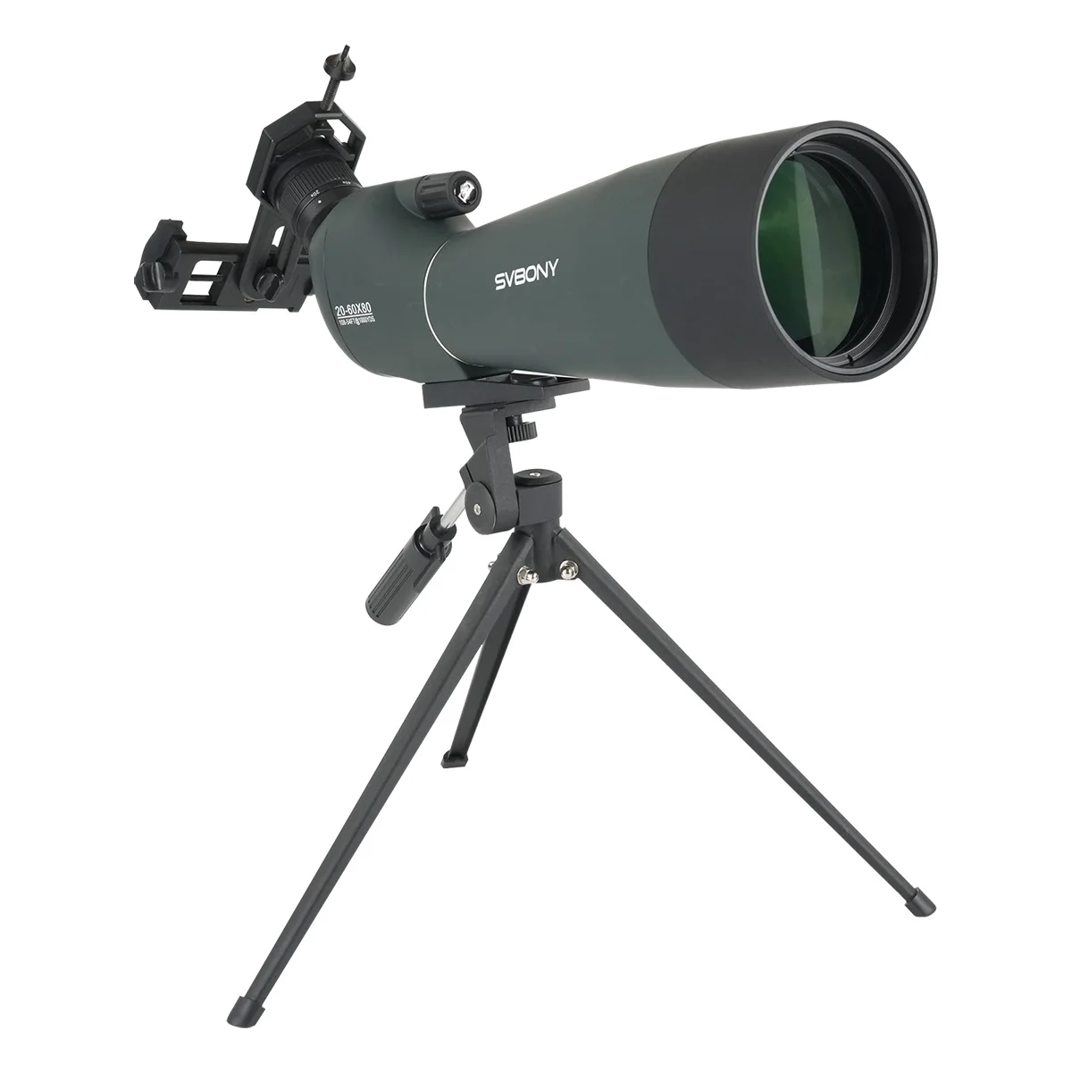 Svbony SV28A Spotting Scopes 25-75x100/20-60x80 FMC Perfect voor beginners in het boogschieten, voor wild kijken, buitenavontuur
