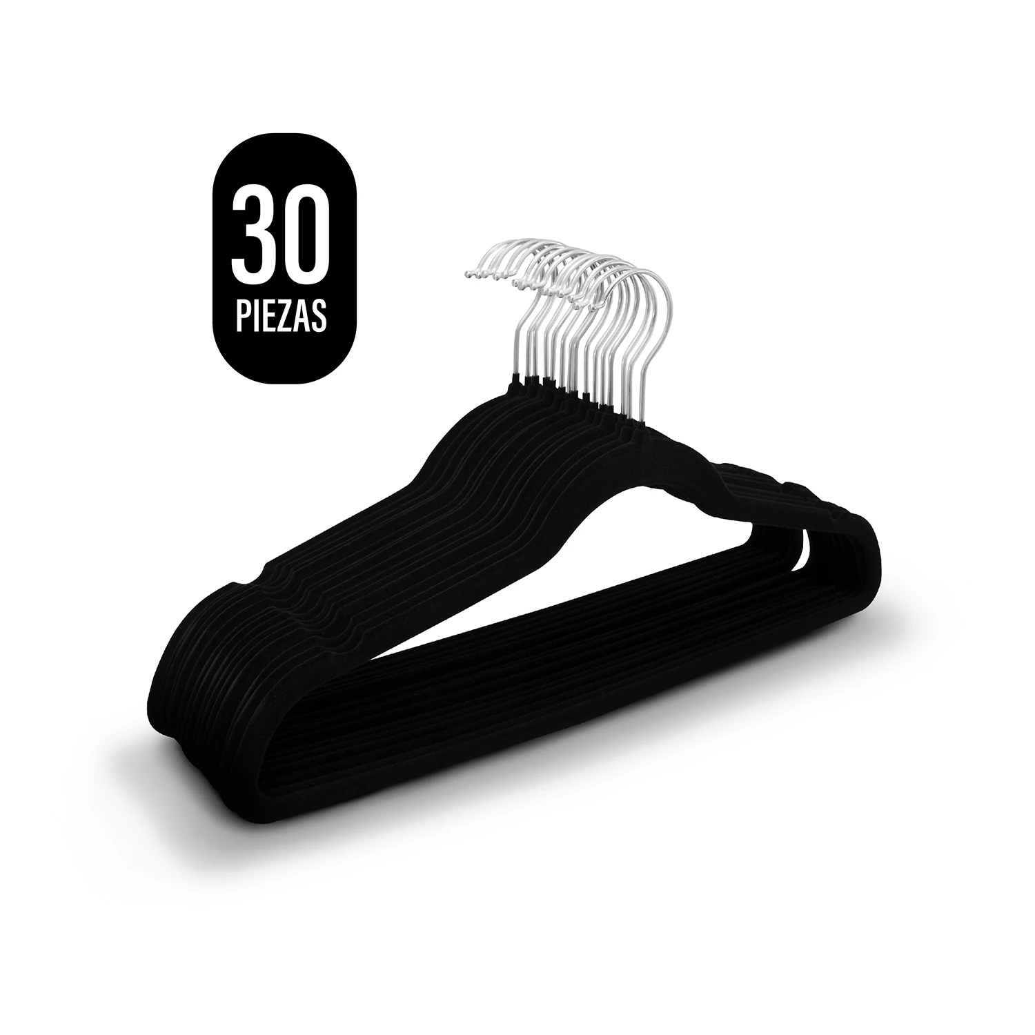 30/50 piezas de perchas de ropa de terciopelo de alta gama, perchas de ropa de fieltro antideslizantes, perchas de ropa sólidas, ganchos de ropa, organizador de ropa