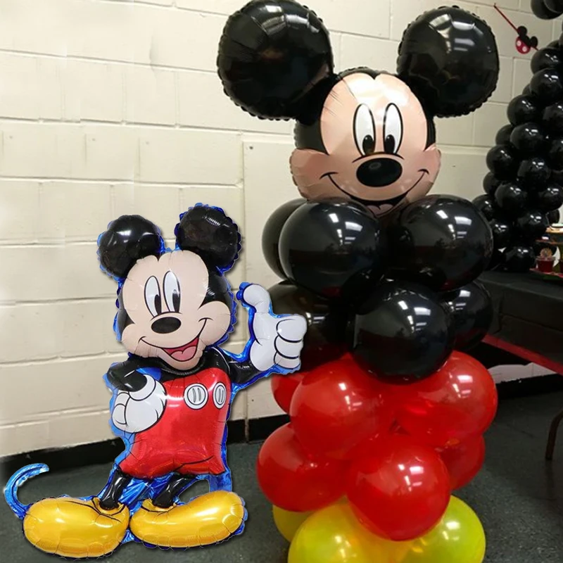 Mickey Minnie Mouse Balloons Disney Cartoon Mickey Mouse Foil Balloon Baby Shower Birthday Decorations Kids Classic Toys Gift