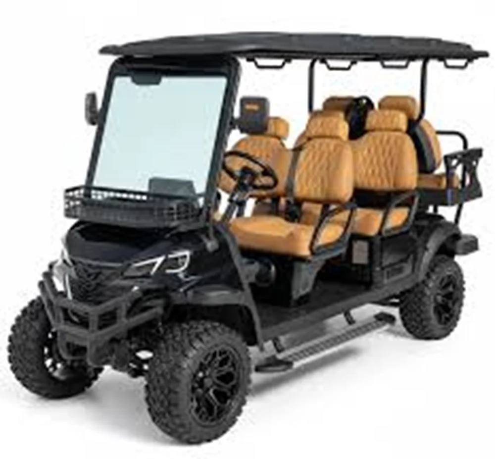 BRAND NEW BUY 2 GET 1 FREE Luxury High-Performance 6-Seater Electric Golf Cart, with 60V Lithium Battery, Competitive Price for Road and Off-Road Vehicle