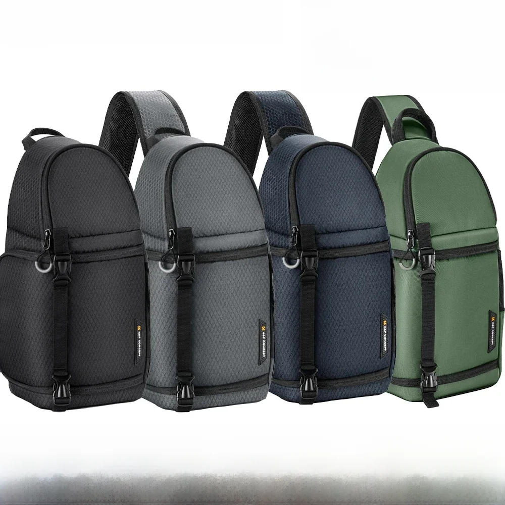 K&F CONCEPT Cameratas Fotografie Rugzak 10L Waterdichte Camera Sling Rugzak DSLR/SLR Camera Case Sony Fuji Fotografietassen - afbeelding 2