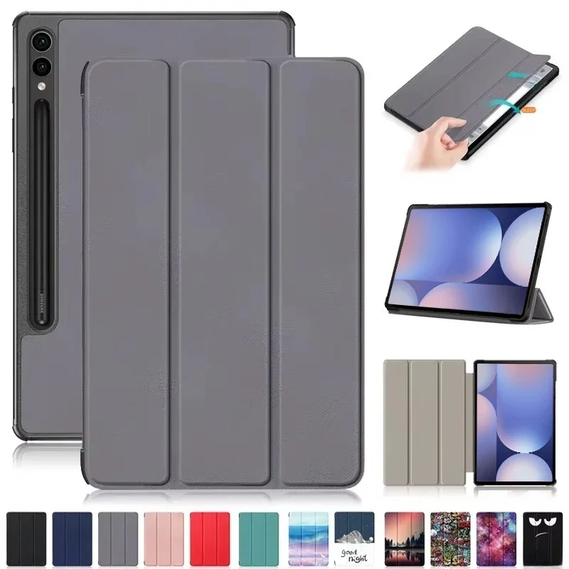 Etui Samsung Tab S10 Plus 12,4" Trifold Magnetic Leather Stand Hard Smart Cover do Galaxy Tab S10 Plus S10+ Case X820 X826 — zdjęcie produktu 7