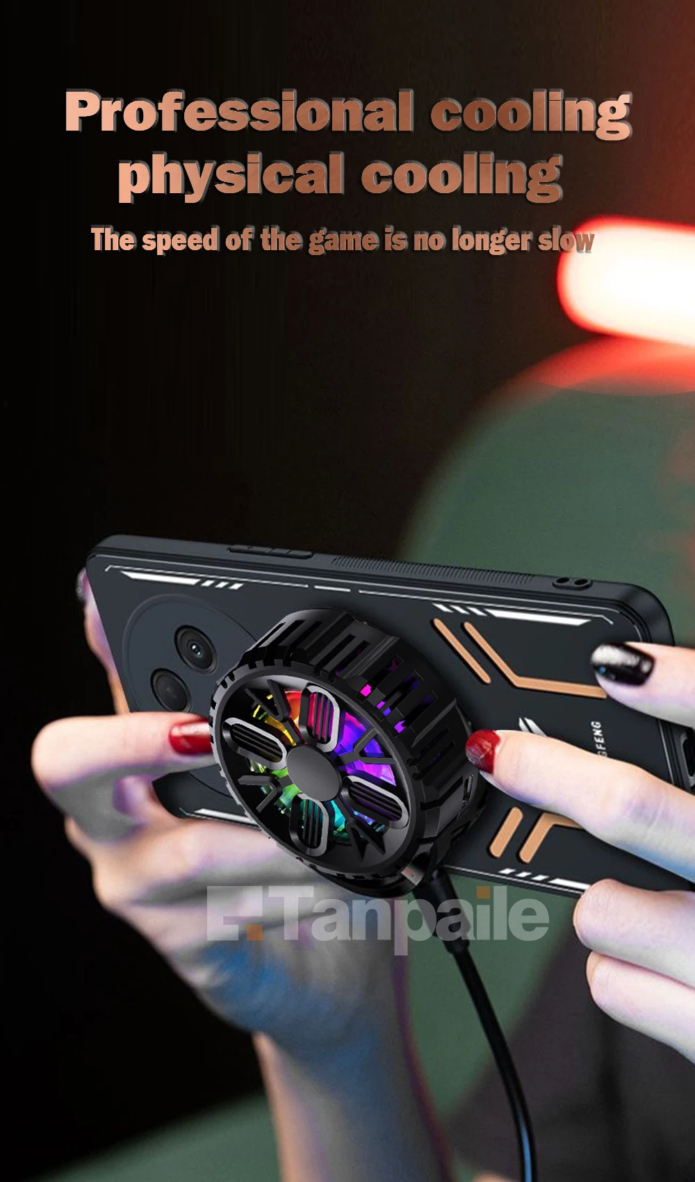 Copper Metal Cooling Case For Realme GT Neo6 SE 6T GT5 Neo5 GT2 2T