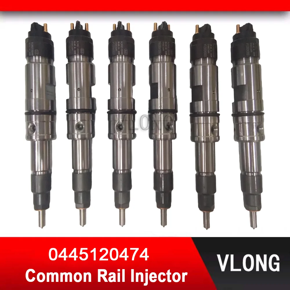 

0445120474 Durable New Diesel Common Rail Fuel Injector For Truck Weichai WP10 G220 E343 Fuel Injector 1000400254 0 445 120 474