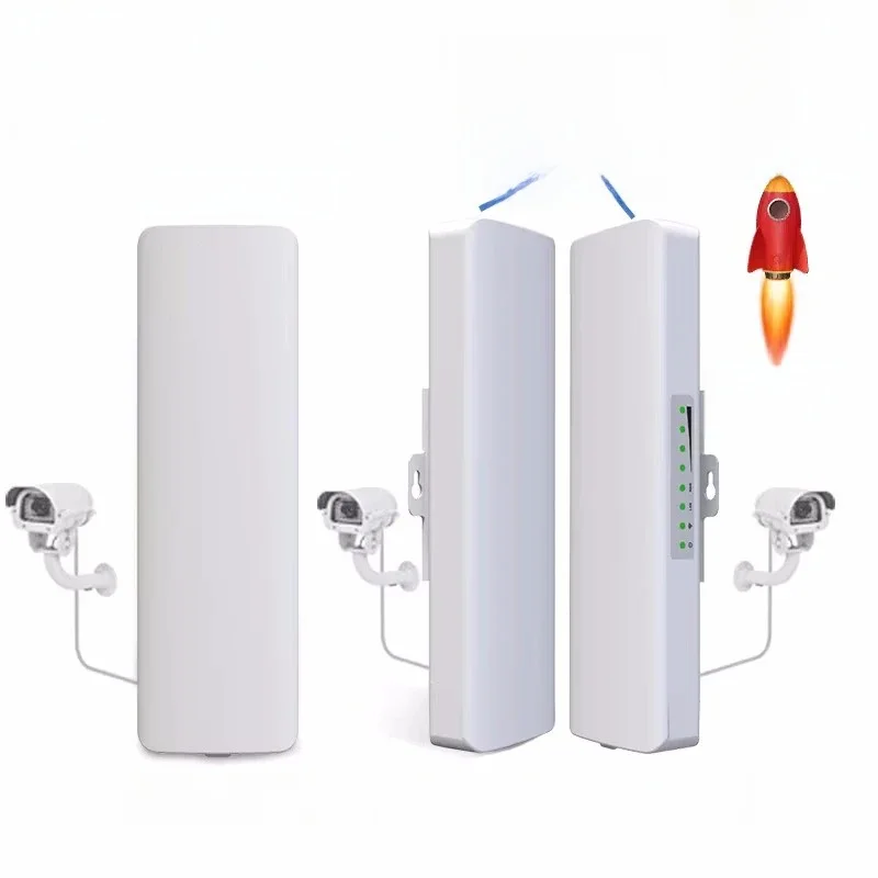 Comfast 300 mb/s zewnętrzny most bezprzewodowy CPE 2.4G/5.8G 3-10KM punkt dostępowy Wi-Fi przedłużacz dalekiego zasięgu wzmacniacz sygnału wzmacniacz AP — zdjęcie 2