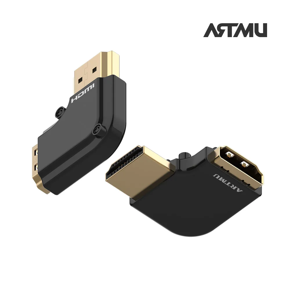 Artmu HDMI angle gender direction conversion adapter HE90