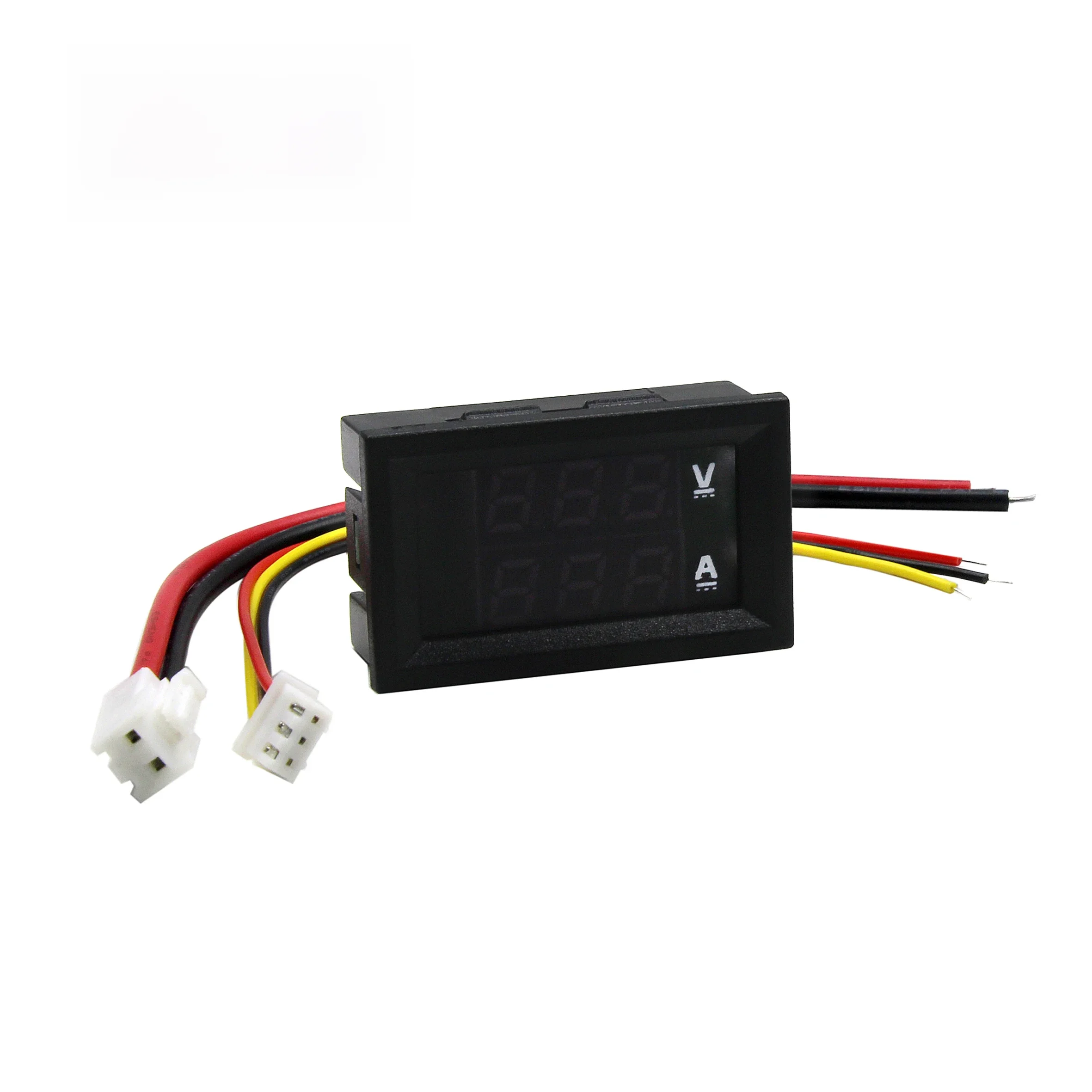 Woltomierz cyfrowy amperomierz DCVoltímetro De Alta Calidad 10A 100V DC Azul Rojo LED Amperímetro Voltímetro Digital Dual — zdjęcie 2