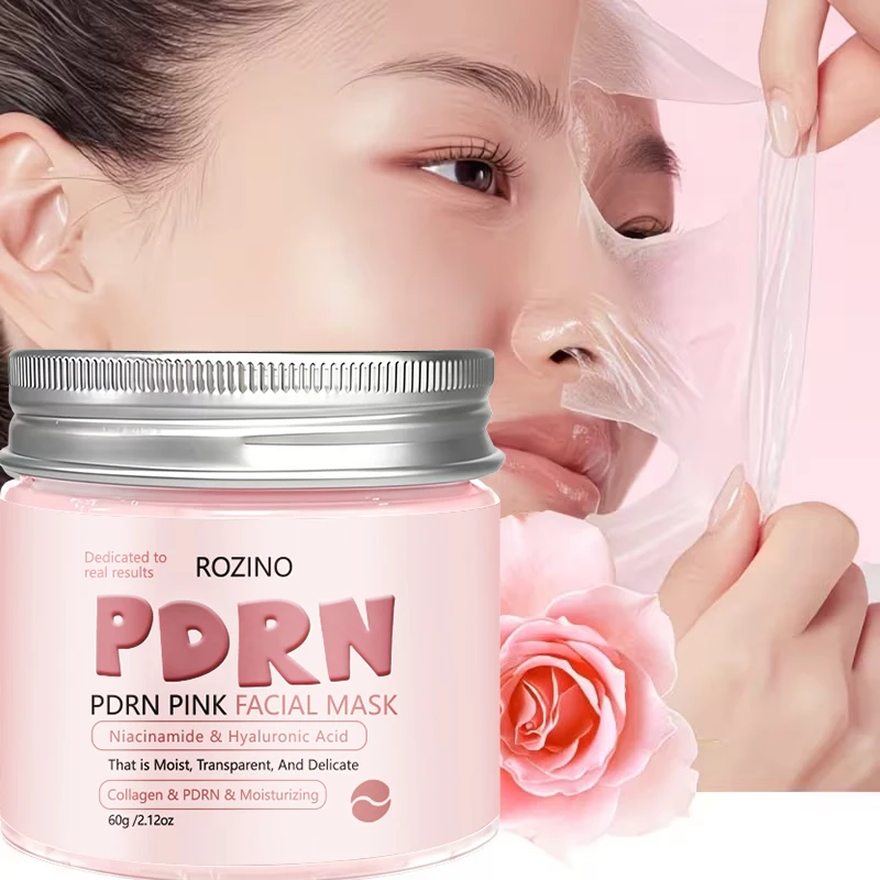 ROZINO PDRN pink moisturizing mask sheet is soft and skin-friendly, fits closely to the facial skin, and is breathable without causing skin irritation. It can replenish moisture to the skin and maintain a hydrated state. The formula is gentle and suitable for most skin types. Can be used as a daily skincare product, gently caring for the skin's surface.