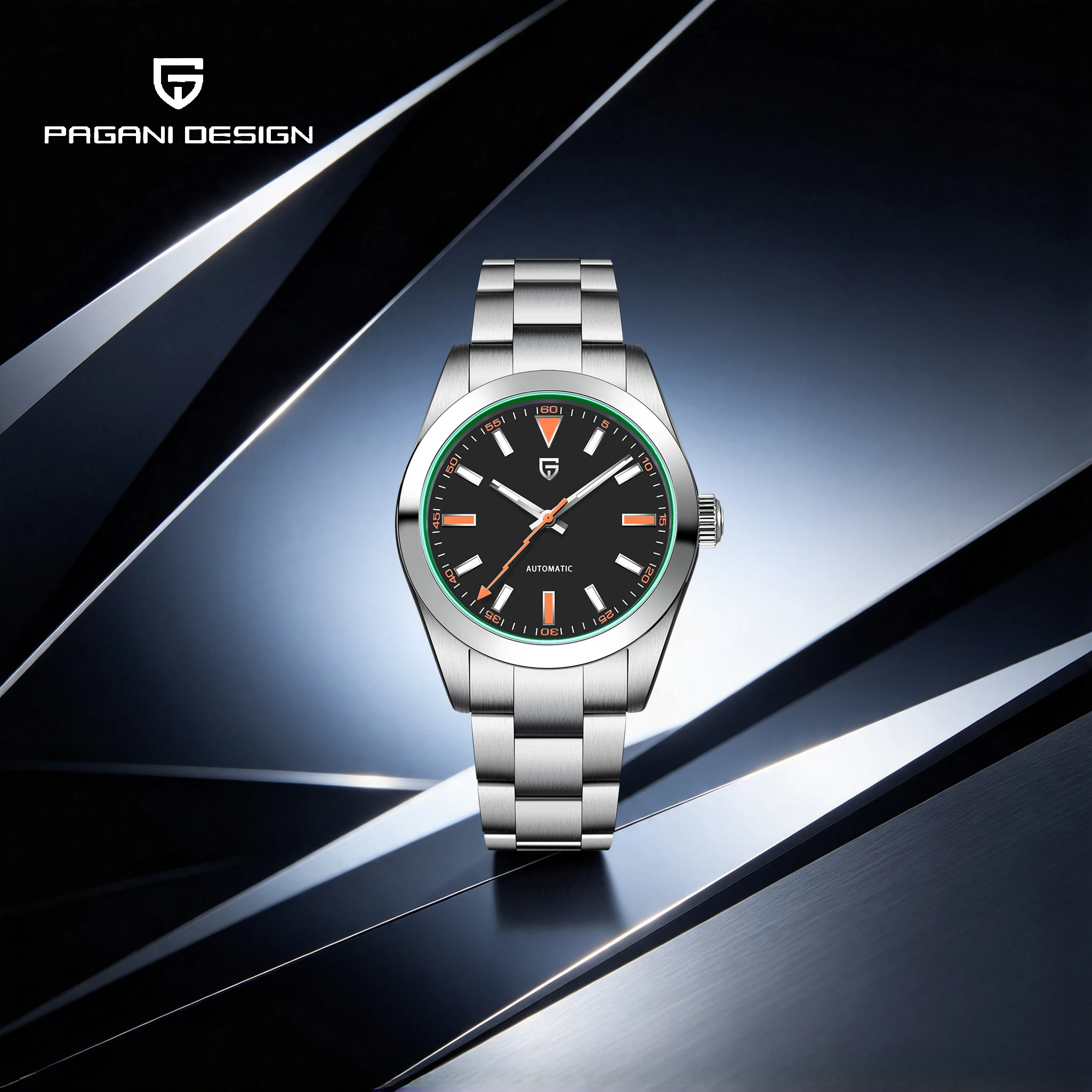 2026 PAGANI DESIGN Minimal Explorer Men Automatic Mechanical Watch For Men Dating & Social Gathering Luminous 10Bar Diving Watch