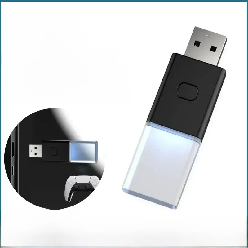 Convertisseur de manette de jeu sans fil, récepteur USB, dongle pour PC, boîtier Android, Switch Xbox BT 5.0, PS4, 5, Xbox One S, X