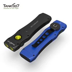 TANK007 WF02 1100LM 2-in-1 Flashlight Outdoor Waterproof and Drop-Resistant Long Endurance USB Rechargeable LED Flashlights