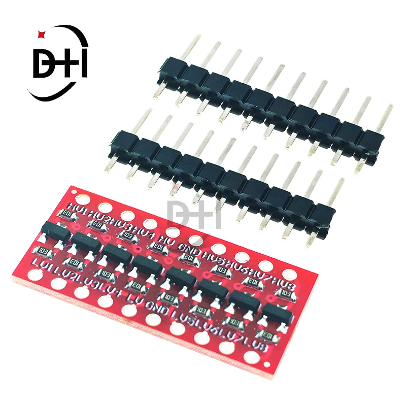 10pcs 8 Bit Bidirectional Voltage Level Converter High Speed Full Duplex two-way 8 Road Level Conversion Board Module Connector