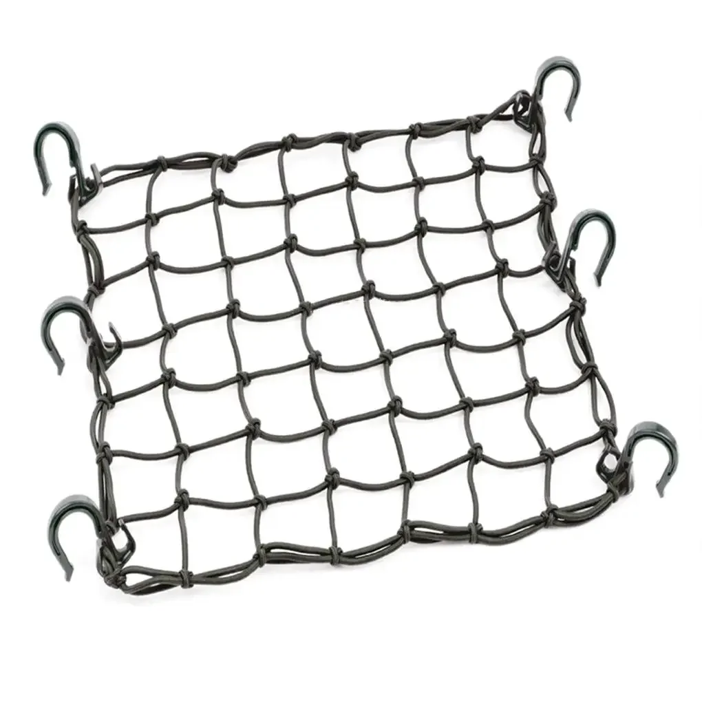 AliExpress Motorcycle Cargo Net Holder Fixing Cord Outdoor Ridding Cycling Luggage Mesh Nets Organizer